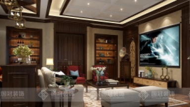 自建房（美式風(fēng)格）—國冠裝飾