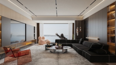 御江帝景（現(xiàn)代輕奢）—國冠裝飾