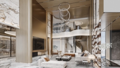 御江帝景（現(xiàn)代輕奢）—國(guó)冠裝飾