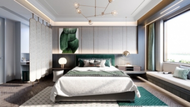 保集?海塘府（現(xiàn)代輕奢）—國(guó)冠裝飾